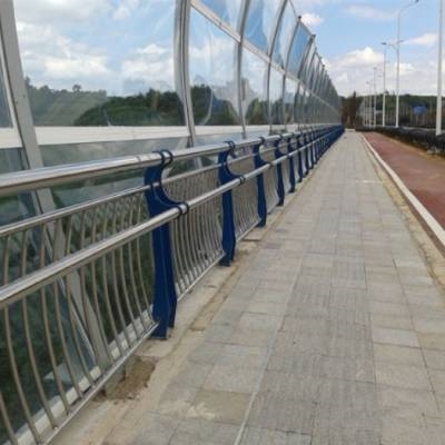桥梁不锈钢河道栏杆